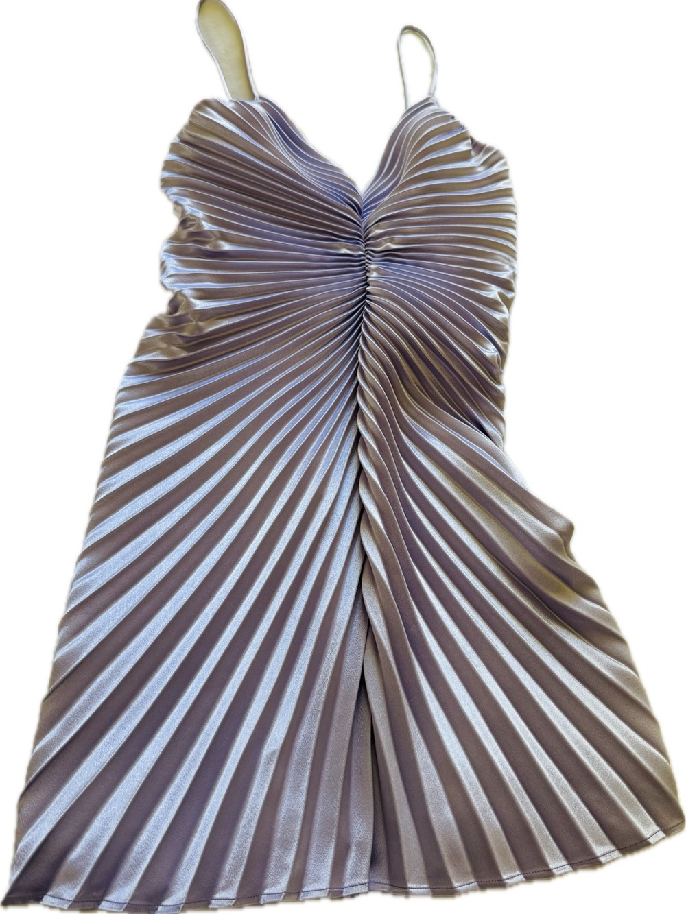 Shimmery Pleated Delfi Mini - perfect condition!
